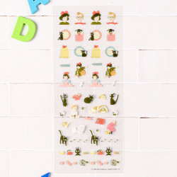 Accesorios de escritorio - Mini adhesivos para agendas Colección 1 - Nicky, la aprendiz de bruja