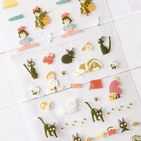 Accesorios de escritorio - Mini adhesivos para agendas Colección 1 - Nicky, la aprendiz de bruja