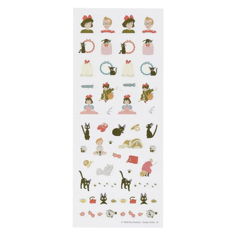 Accesorios de escritorio - Mini adhesivos para agendas Colección 1 - Nicky, la aprendiz de bruja