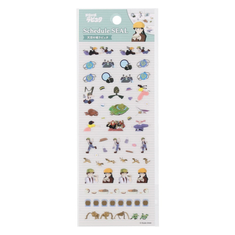 Petit matériel - Mini stickers agenda Collection 1 - Le Château dans le ciel