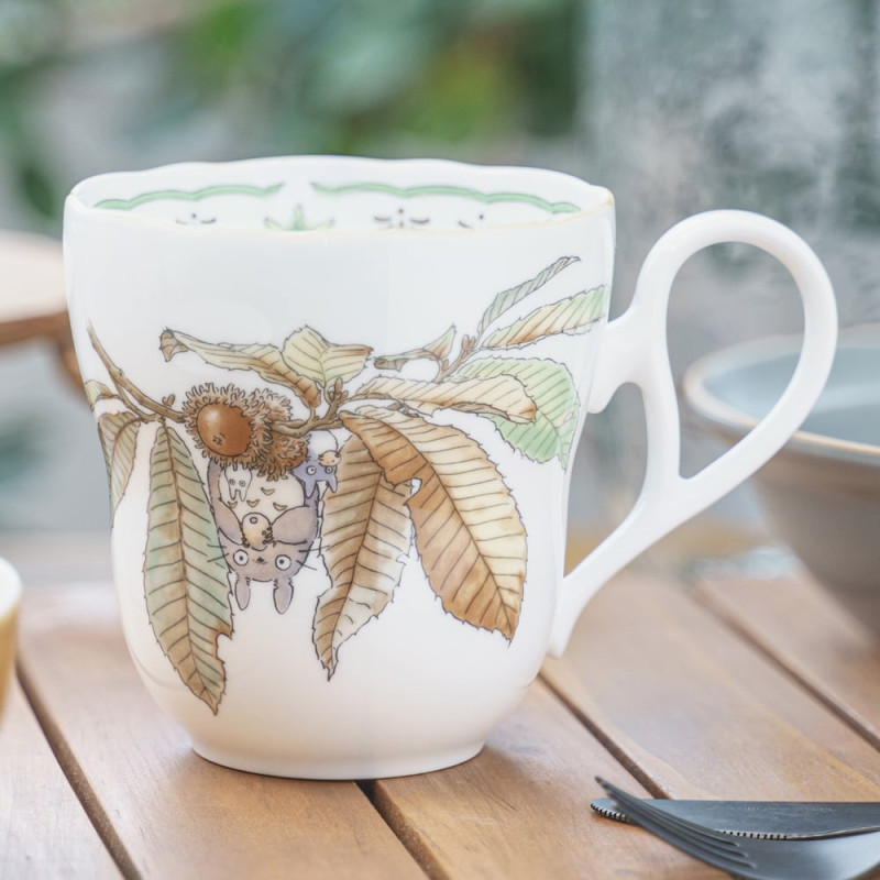 Porcelana japonesa - Taza Totoro al revés Mi vecino Totoro