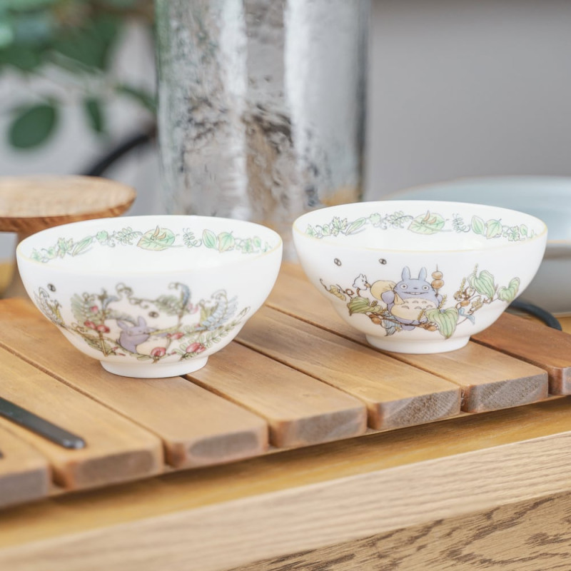 Porcelana japonesa - Arroz con bayas Totoro - Mi vecino Totoro