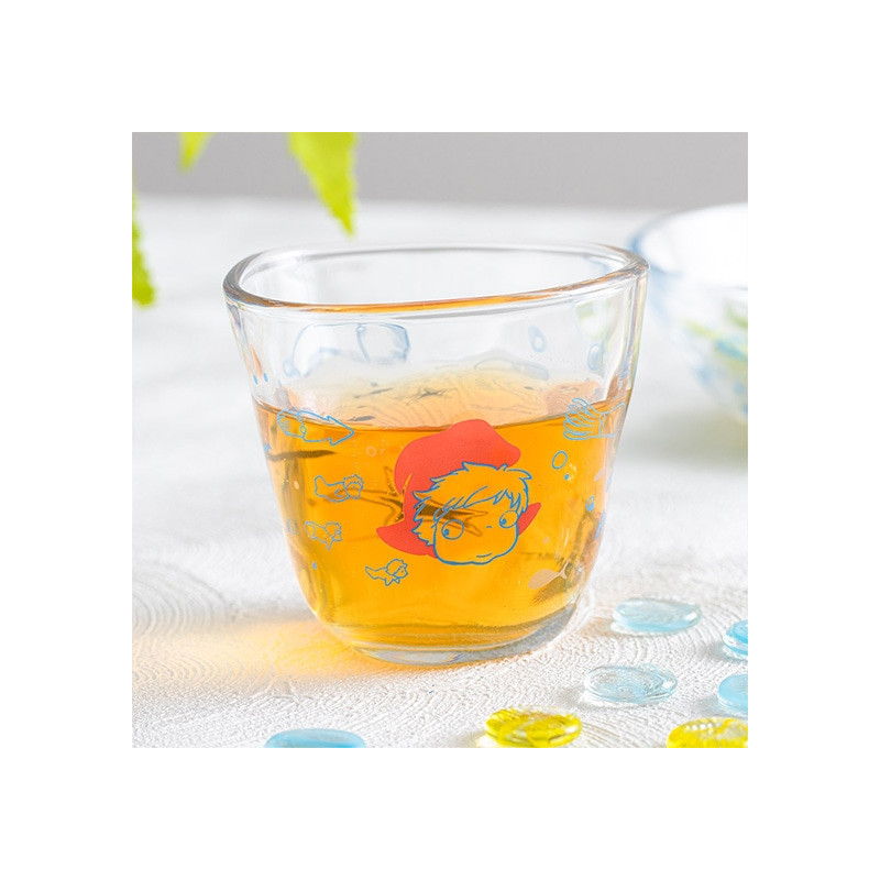 Kitchen and tableware - Transparent Glass Ponyo under the sea - Ponyo on the Cliff