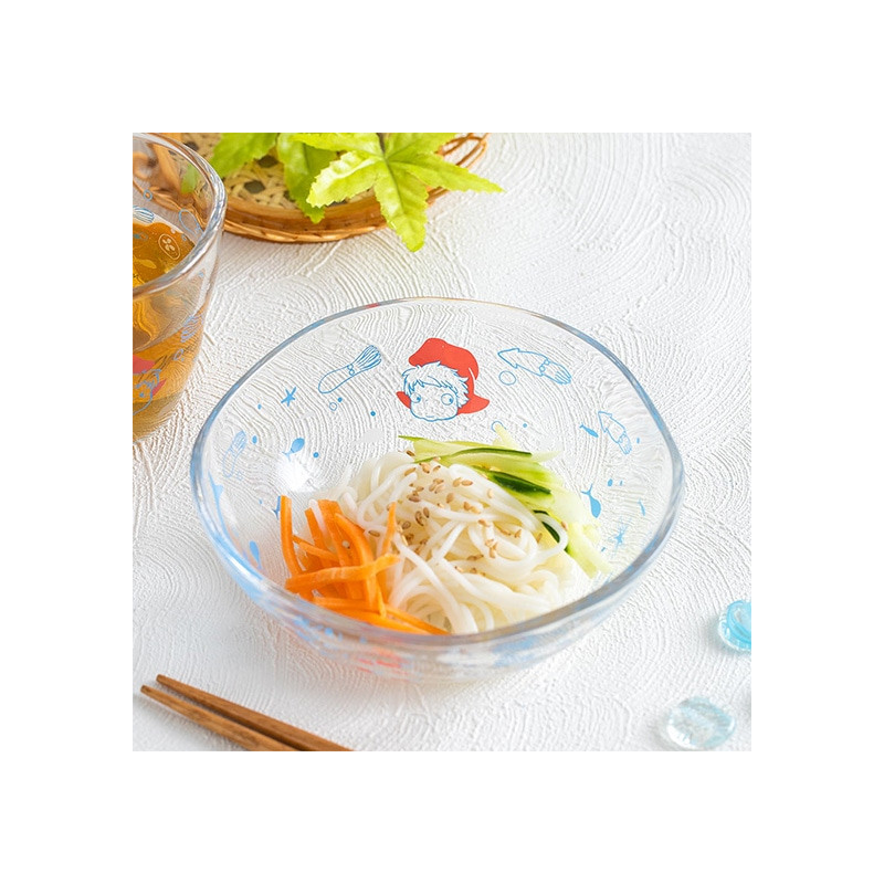 Cuisine et vaisselle - Bol transparent 13cm Ponyo sous la mer - Ponyo sur la falaise