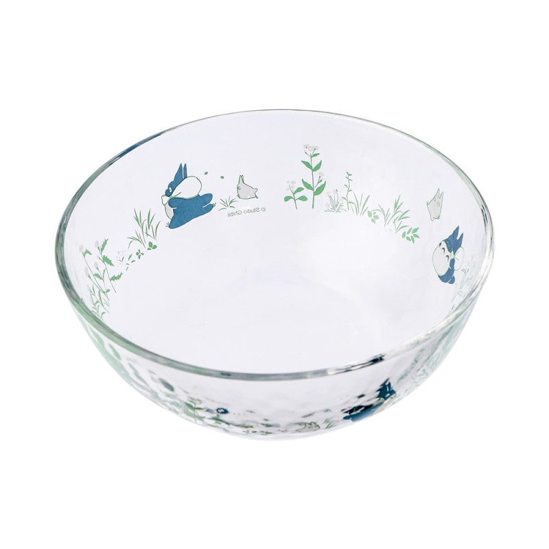 Kitchen and tableware - Transparent bowl 17cm Chasing acorns - My Neighbor Totoro