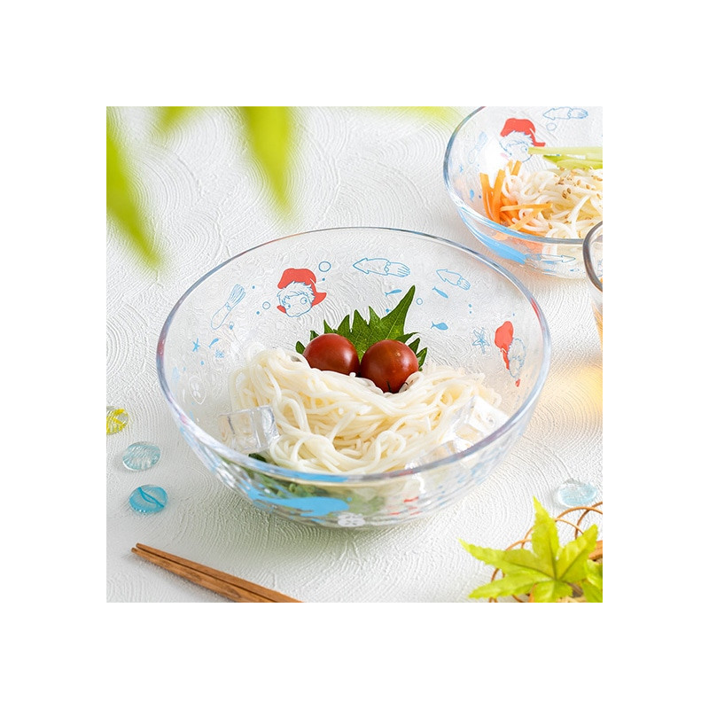 Cuisine et vaisselle - Bol transparent 17cm Ponyo sous la mer - Ponyo sur la falaise
