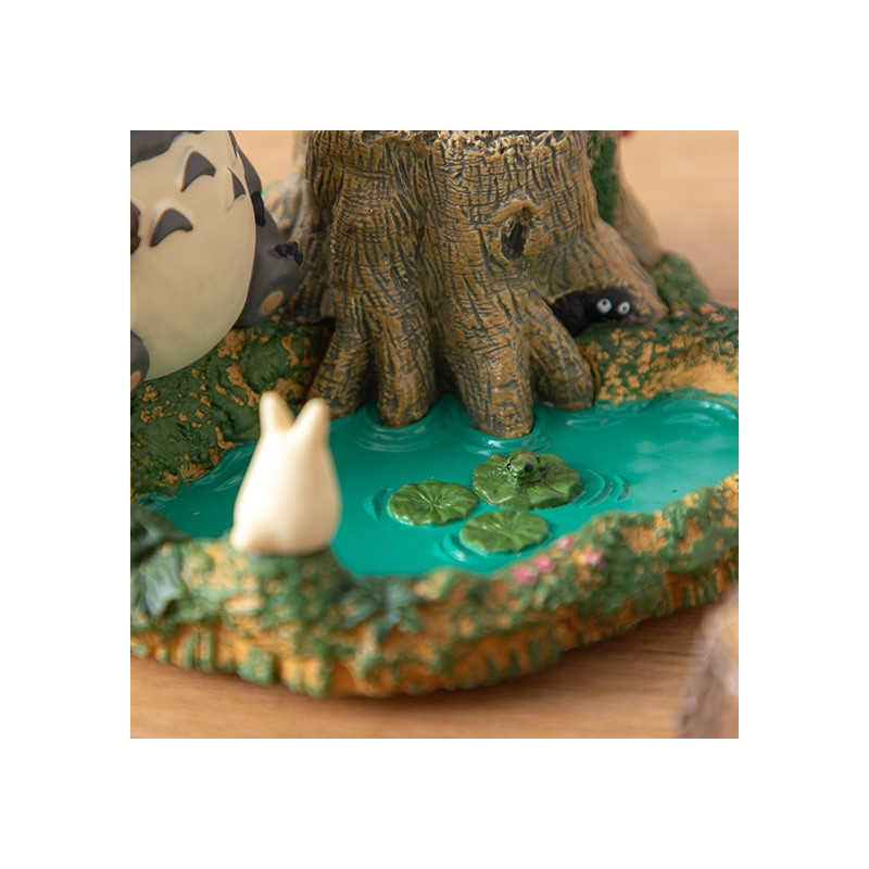 Joyeros - Figuritas del bote de lápices de Totoro al borde del estanque - Mi vecino Totoro