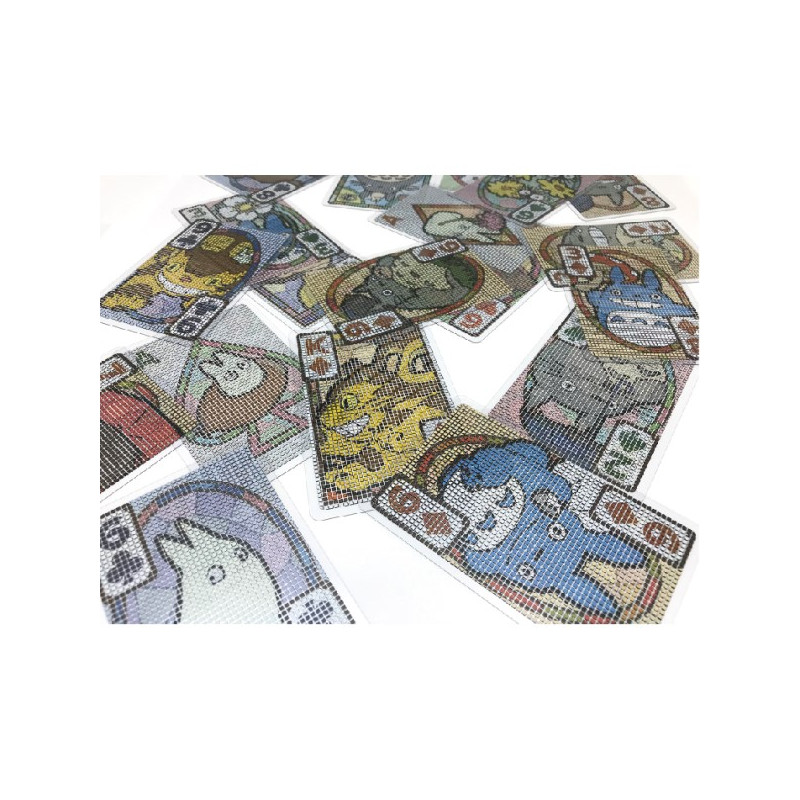 Jeux de cartes - Cartes à Jouer Transparentes Totoro - Mon Voisin Totoro
