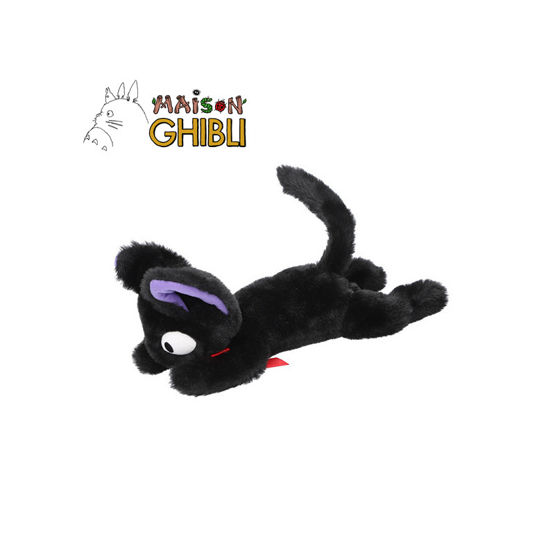 Peluches Nakayoshi - Peluche Nakayoshi Jiji allongée - Kiki la petite sorcière