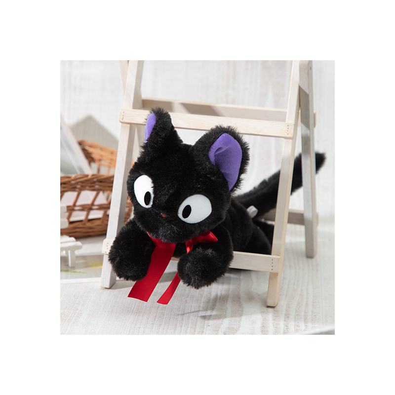 Peluches Nakayoshi - Peluche Nakayoshi Jiji allongée - Kiki la petite sorcière