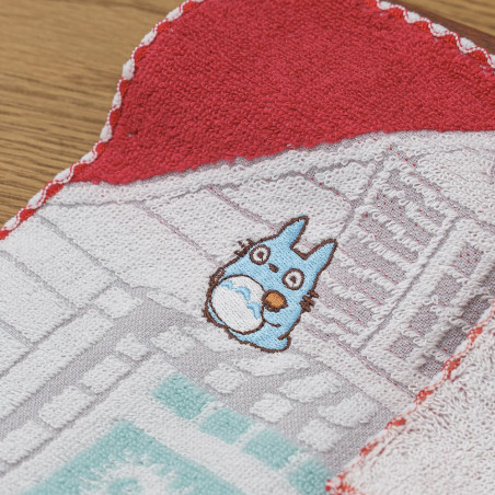 Linge de maison - Mini Serviette Maison de Satsuki & Mei 25x25 cm - Mon Voisin Totoro