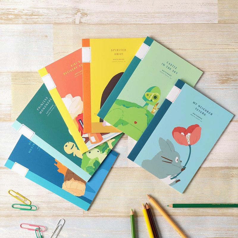 Cuadernos y libretas - Cuaderno B6 Lección de punto - El viaje de Chihiro