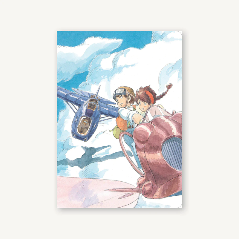 Notebooks and Notepads - Flexi Journal Sheeta & Pazu - Castle in the Sky