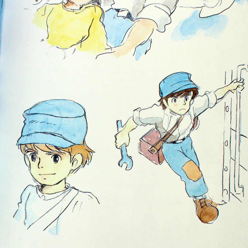 Notebooks and Notepads - Flexi Journal Sheeta & Pazu - Castle in the Sky