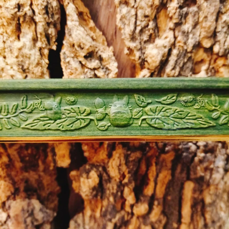 Rompecabezas - Marco de puzzle 150 & 126P - Verde - Mi vecino Totoro