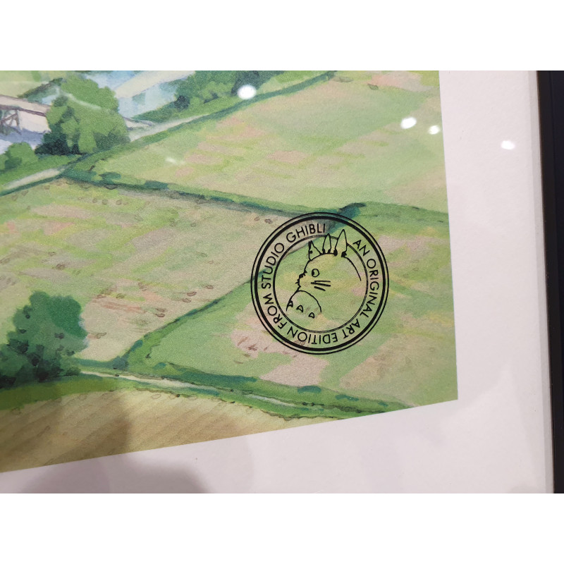 Celuloides de arte – Studio Ghibli - ARTE CELULOIDE TOTORO UN DIA DE VERANO - STUDIO GHIBLI