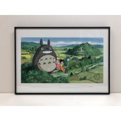 Celluloïd d'art - Studio Ghibli - CELLULOID D'ART TOTORO UN JOUR D'ÉTÉ - STUDIO GHIBLI