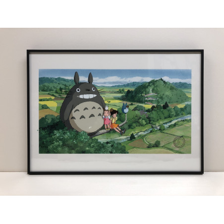 Celuloides de arte – Studio Ghibli - ARTE CELULOIDE TOTORO UN DIA DE VERANO - STUDIO GHIBLI