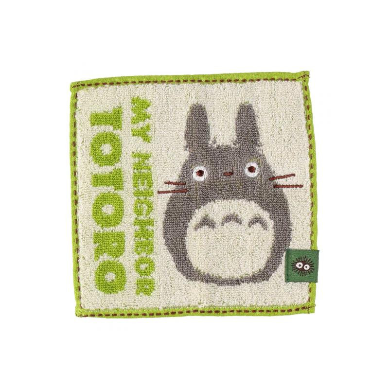 Ropa de hogar - Mame Totoro Mini Toalla Gris 15x15 cm - Mi vecino Totoro