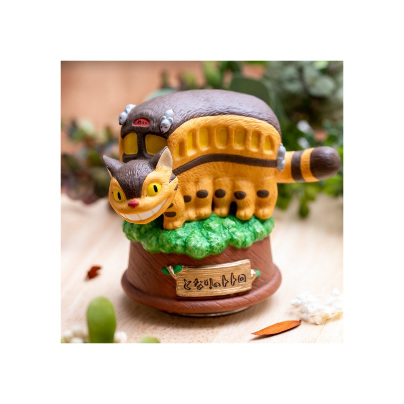 Boites à musiques - Grande Statue Musicale Chatbus - Mon Voisin Totoro