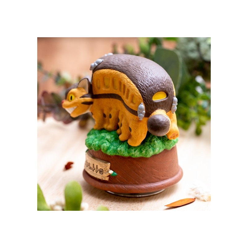 Boites à musiques - Grande Statue Musicale Chatbus - Mon Voisin Totoro