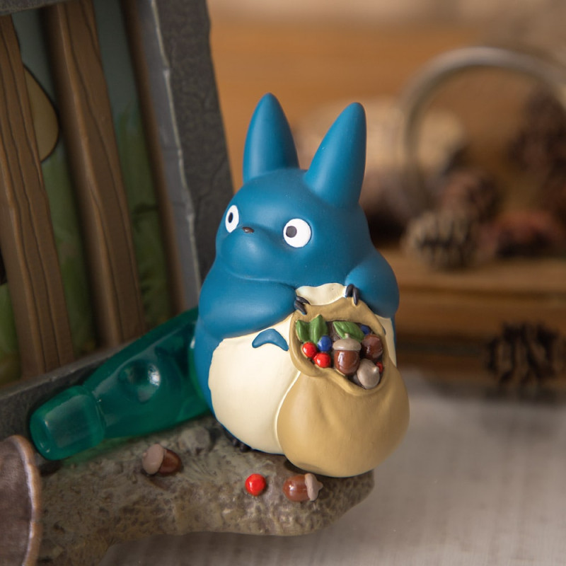 Decoraciones - Diorama marco Totoro y casa Kusakabe - Mi vecino Totoro