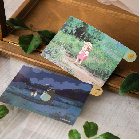 Decoraciones - Diorama marco Totoro y casa Kusakabe - Mi vecino Totoro