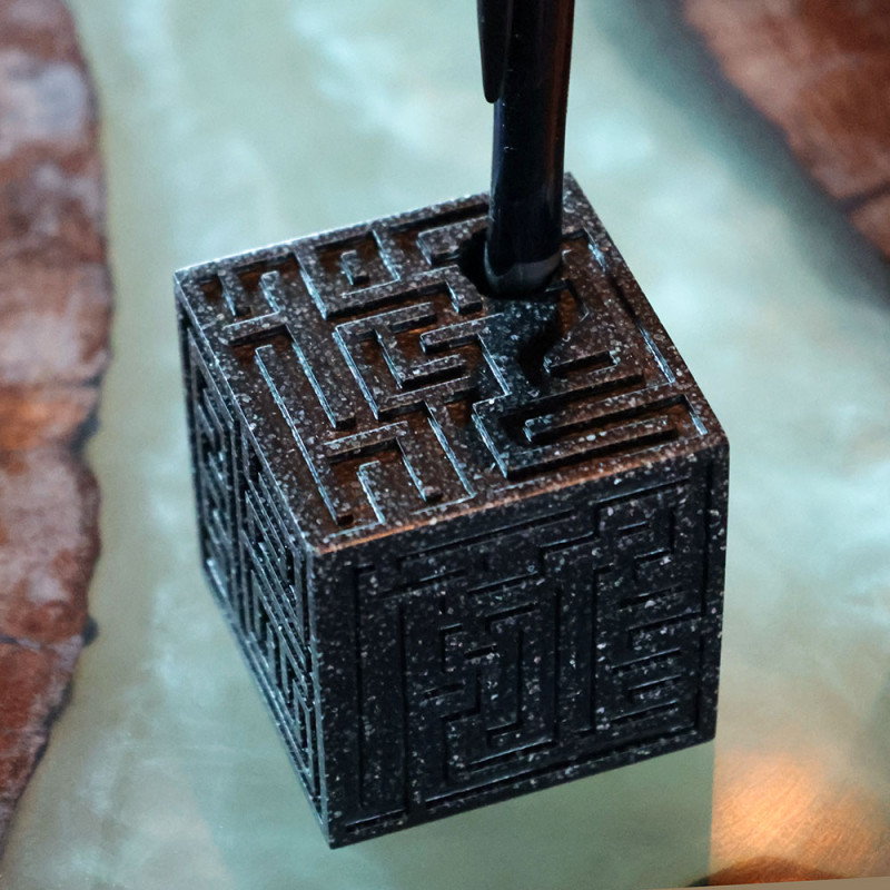 Accesorios - Portalápices de piedra de cristal - El castillo en el cielo