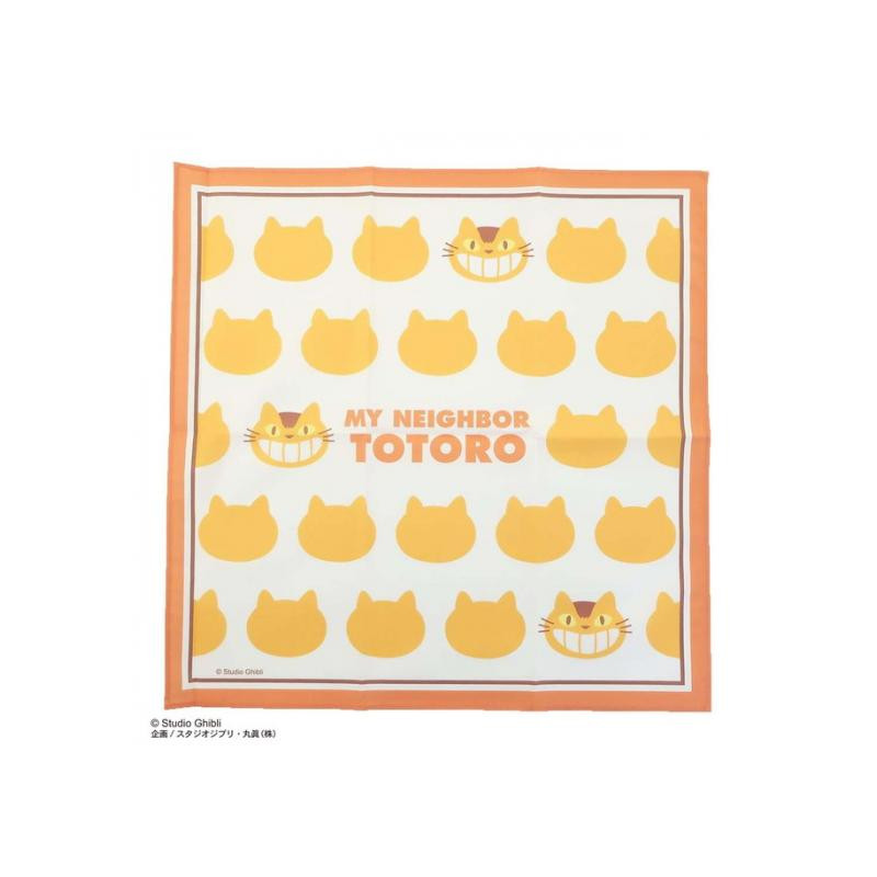 Textile - Mouchoir Silhouette Chatbus 43 x 43 cm - Mon VoisinTotoro