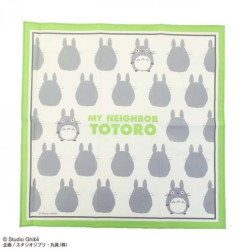 Textile - Mouchoir Silhouette Totoro Gris 43 x 43 cm - Mon VoisinTotoro