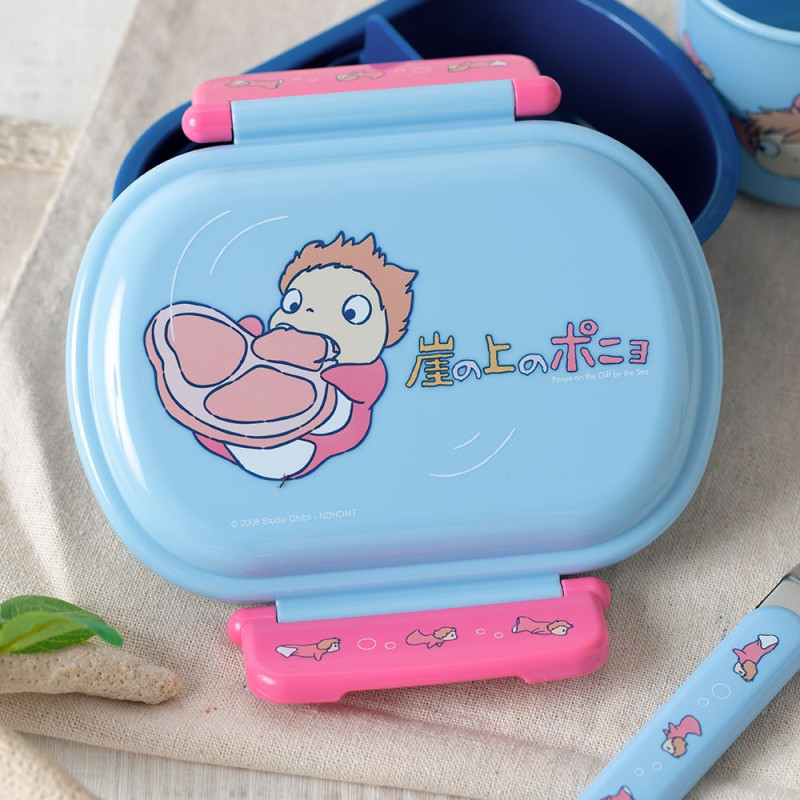 Bentos - Bento 2 cierres Ponyo en el mar - Ponyo en el acantilado