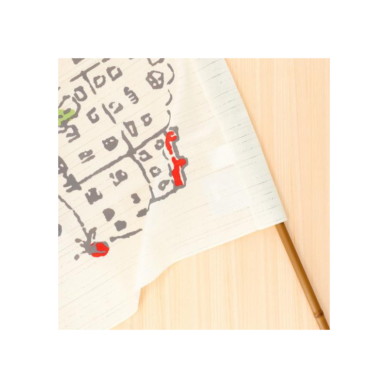 Rideaux - Rideaux Japonais Jiji et ses enfants - Kiki's Delivery Service