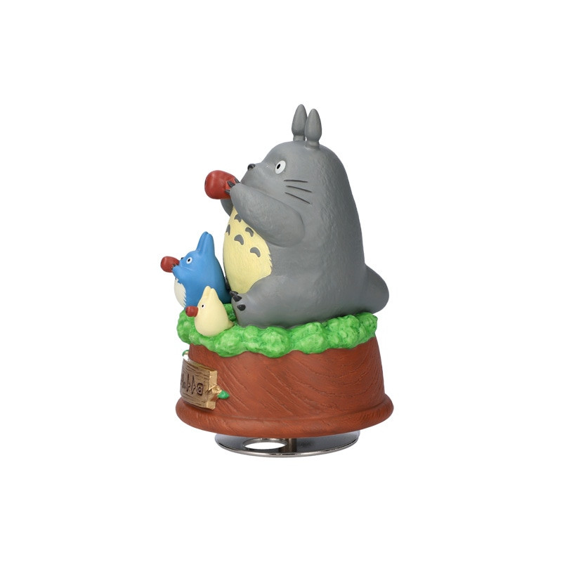 Boites à musiques - Grande Statue Musicale Totoro joue de l’ocarina - Mon Voisin Totoro