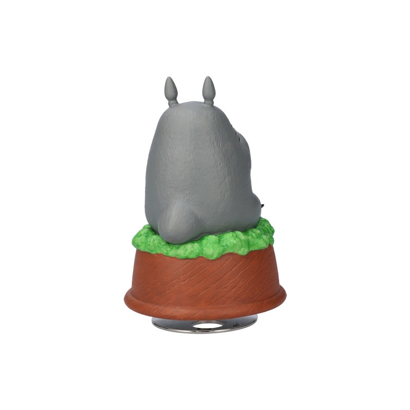 Boites à musiques - Grande Statue Musicale Totoro joue de l’ocarina - Mon Voisin Totoro