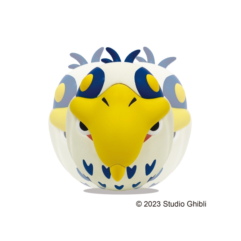 Juguetes - Figurita grande de garza Roly-poly - El chico y la garza