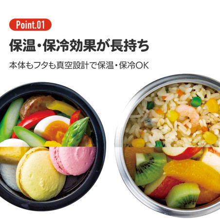 Picnics - Fiambrera isotérmica 230ml 2 niveles Ramo de flores - Nicky la petite