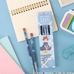 Écriture - Set de 12 Crayons 2B Kiki vole - Kiki la petite sorcière