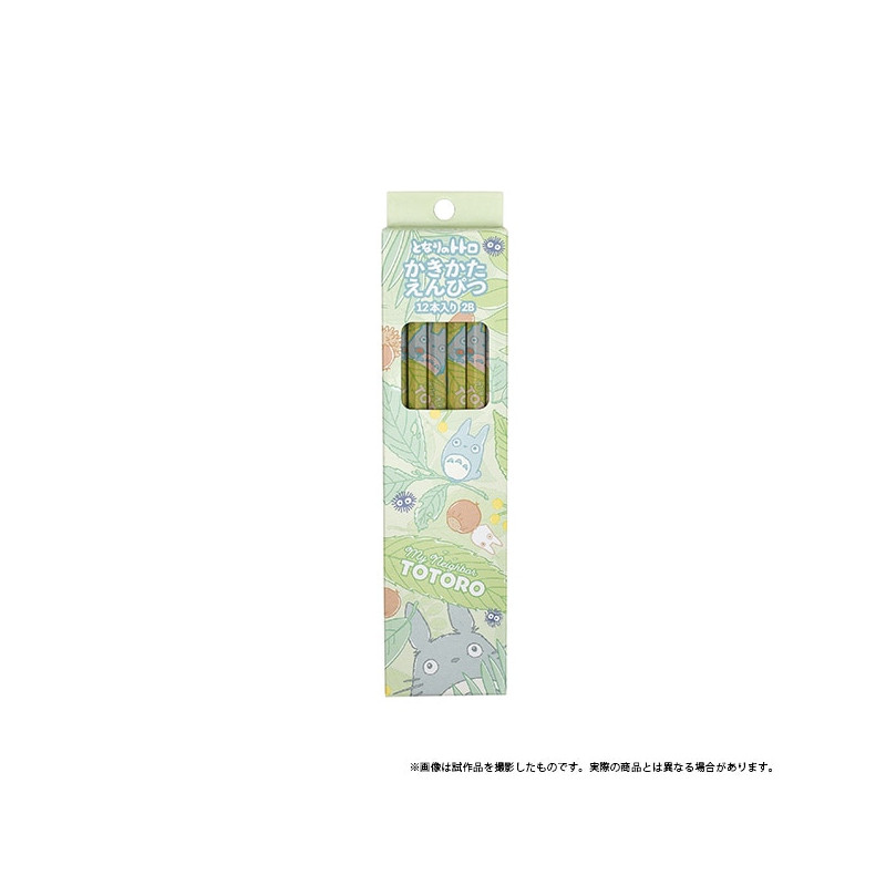 Écriture - Set de 12 Crayons 2B Série Forêt - Mon voisin Totoro