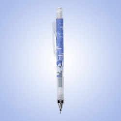 Escritura - Lápiz pastel azul violeta - El viaje de Chihiro