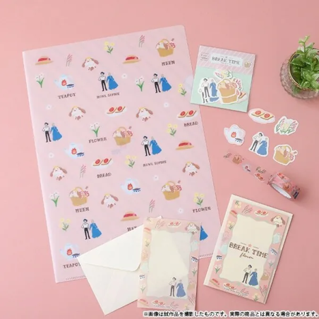 Postales y papel de cartas - Papelería Break Time Flores - El castillo ambulante