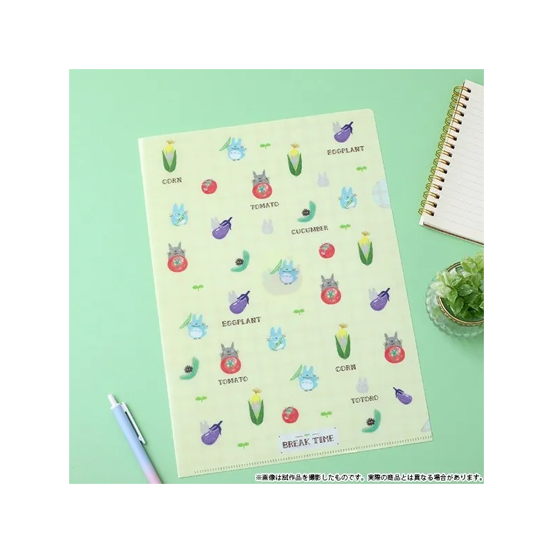 Archivadores - A4 Carpeta para la hora del descanso Verduras - Mi vecino Totoro