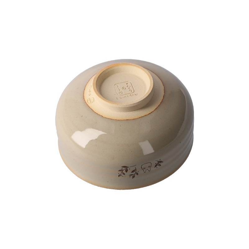 Porcelana japonesa - Bol de matcha y batidor Akahada-yaki - Mi vecino Totoro