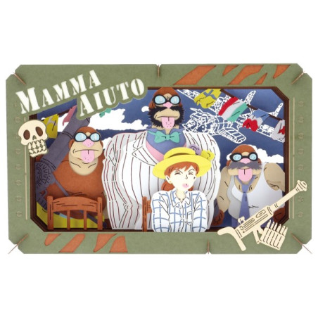 Teatros de papel - Théâtre de papier Grimaces - Porco Rosso