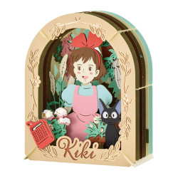 Théâtres de papier - Théâtre de papier Flower garden - Kiki la petite sorcière