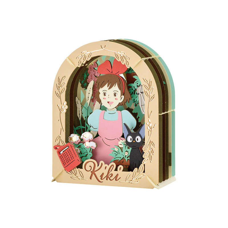 Théâtres de papier - Théâtre de papier Flower garden - Kiki la petite sorcière