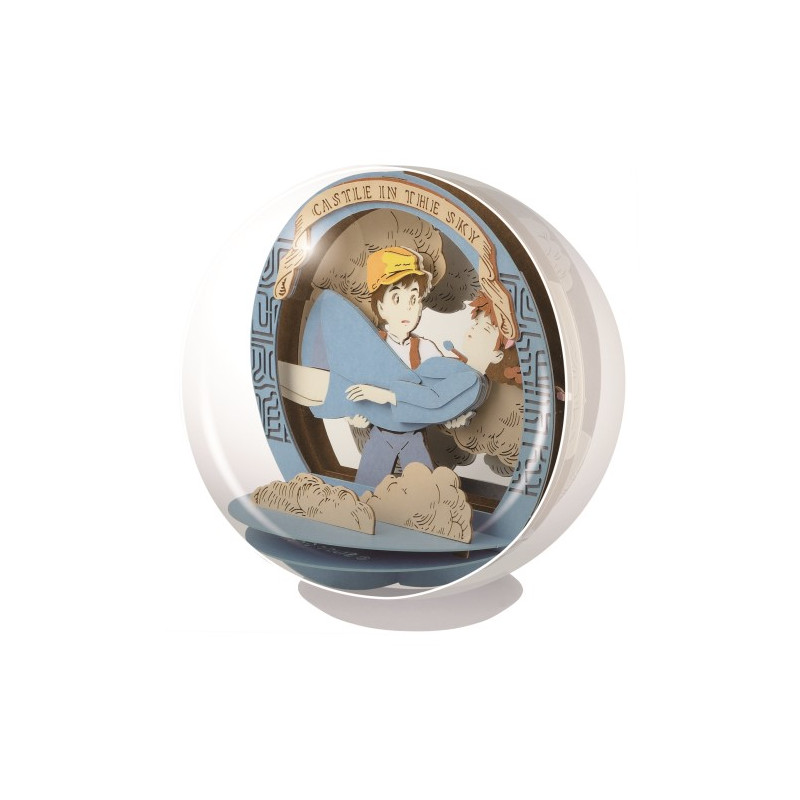 Théâtres de papier - Théâtre de papier sphère Sheeta & Pazu - Le Château dans le ciel