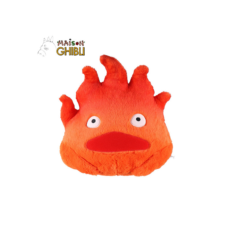 Peluches Classiques - Peluche géante Calcifer - Le Château Ambulant