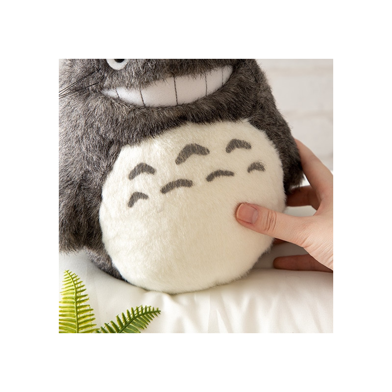 Peluches Classiques - Peluche Acrylique Totoro Gris souriant M - Mon Voisin Totoro