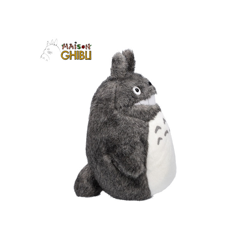 Peluches Classiques - Peluche Acrylique Totoro Gris souriant M - Mon Voisin Totoro