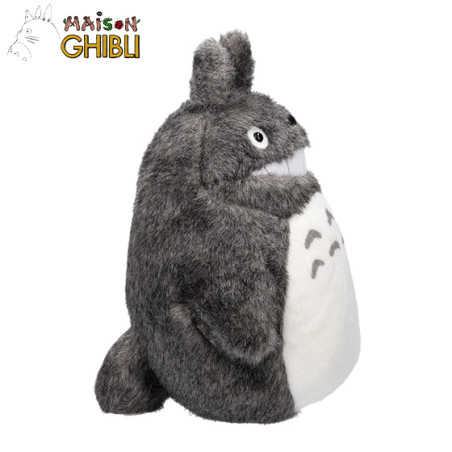 Peluches Classiques - Peluche Acrylique Totoro Gris souriant M - Mon Voisin Totoro
